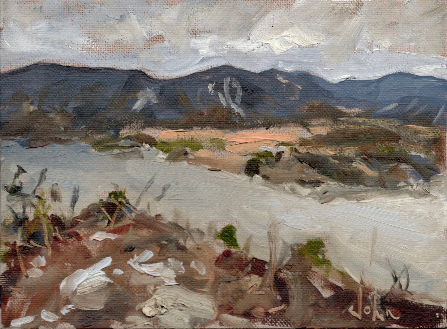 "Hudson from the Goat Trail"