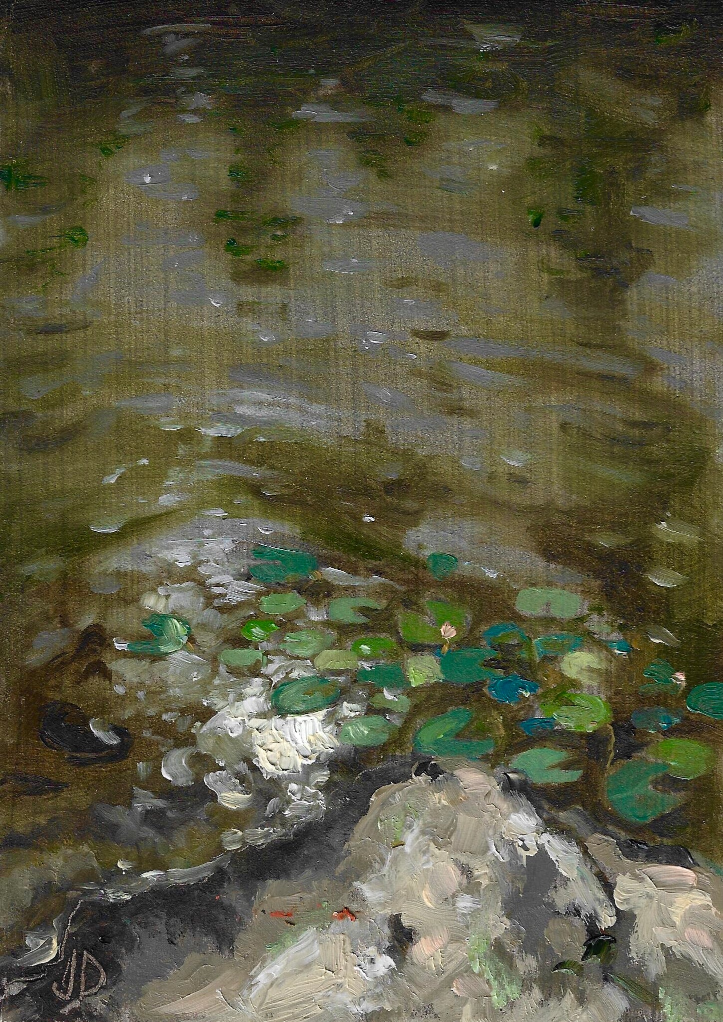 Goose Shit Island Lily Pads