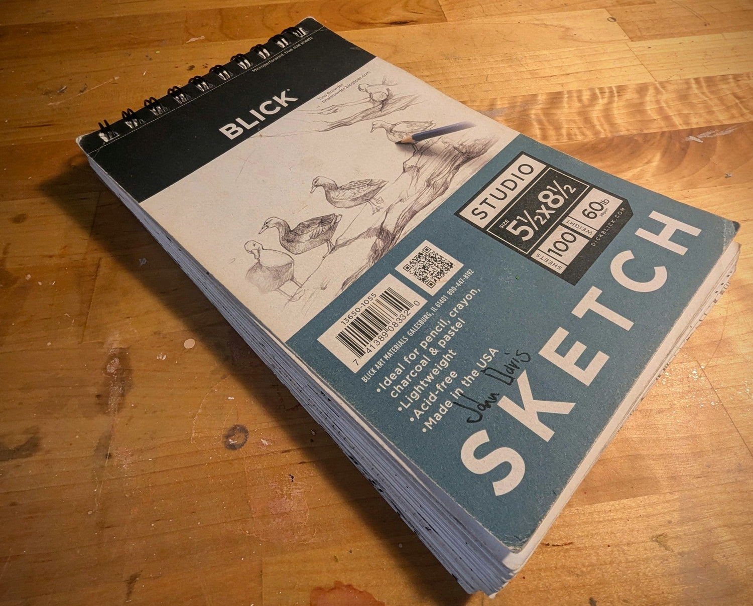 Screw Around Sketchbook 12/22 Pages