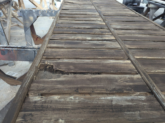 aged wood grain